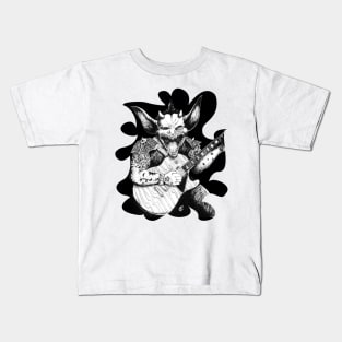 Rock Like a Demon Kids T-Shirt